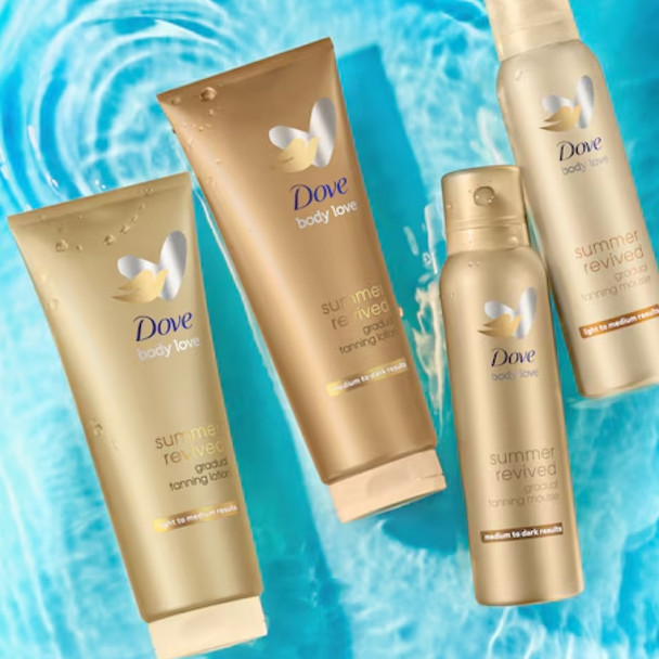 Dove Self-Tanning Body Lotion Medium to Dark 200 ml
