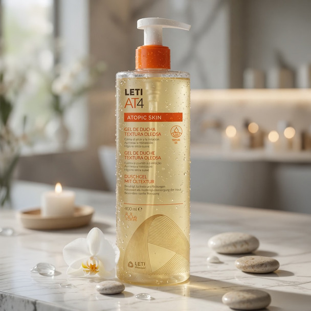 Leti AT4 Oily Texture Shower Gel 400 ml