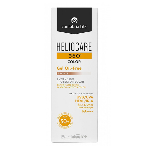 Heliocare 360 Color Gel Oil Free Bronze SPF50