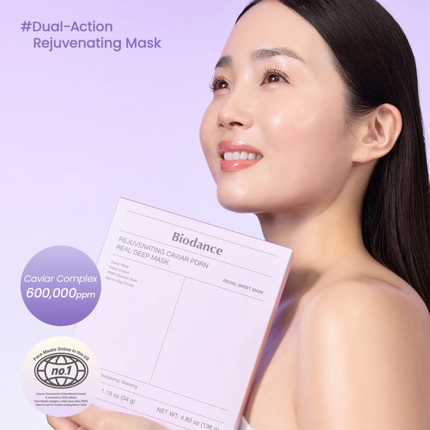 Biodance Rejuvenating Caviar PDRN Real Deep Mask 1 pc
