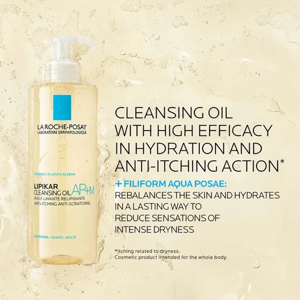 La Roche-Posay Lipikar AP+ Cleansing Oil 1 L