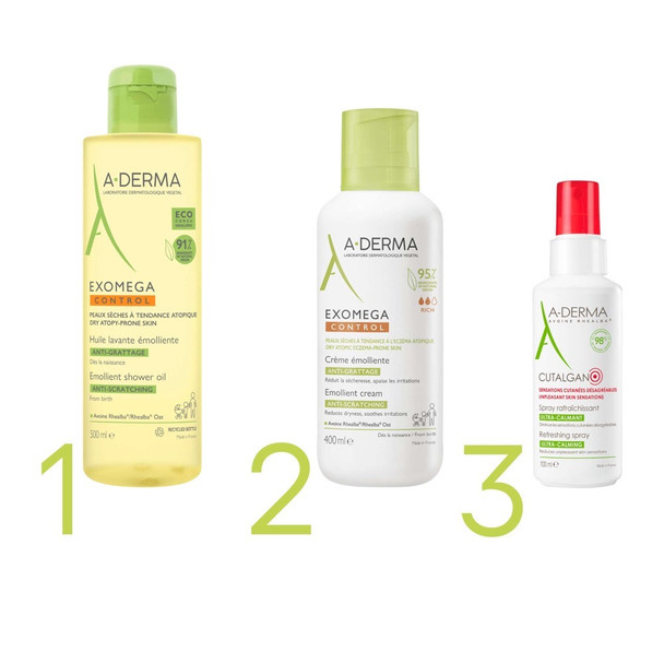 A-Derma Exomega Control Emollient Balm 400ml