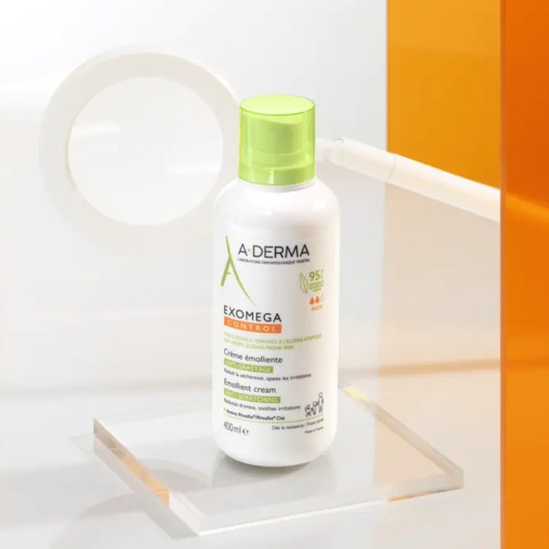 A-Derma Exomega Control Emollient Cream 400ml
