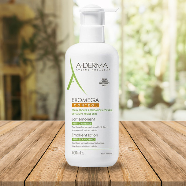 A-Derma Exomega Control Emollient Lotion 400ml