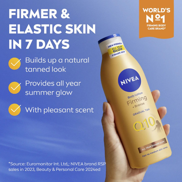 Nivea Q10 + Bronze Firming Body Lotion 400 ml