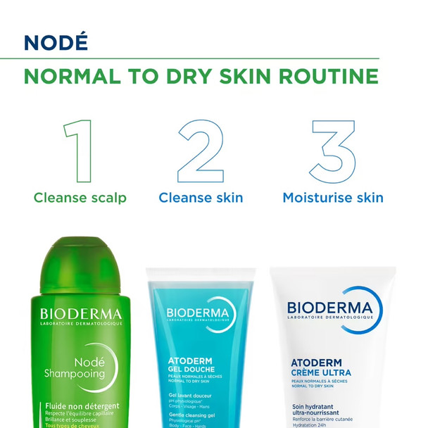 Bioderma Nodé Daily Fluid Shampoo 400 ml