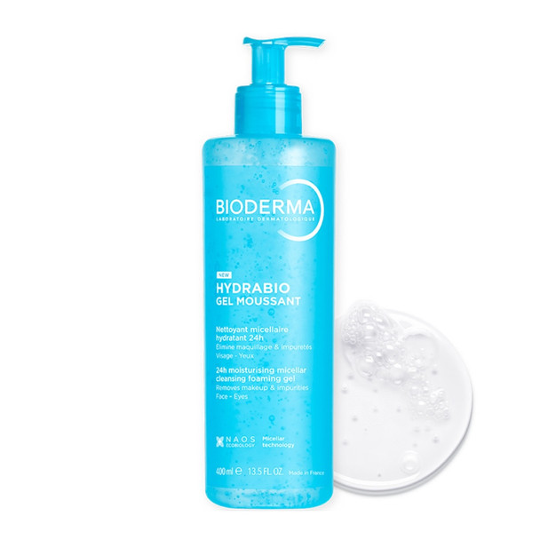 Bioderma Hydrabio Foaming Gel Cleanser 400 ml