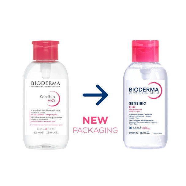 Bioderma Sensibio H2O Micellar with Pump 500 ml