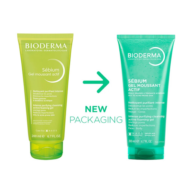Bioderma Sébium Gel Moussant Actif 200 ml