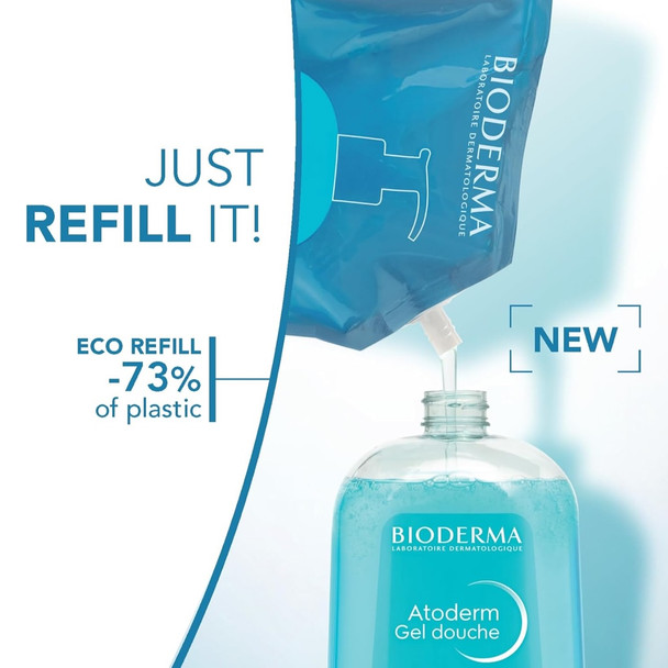 Bioderma Atoderm Gentle Shower Gel Eco-Refill 1 L