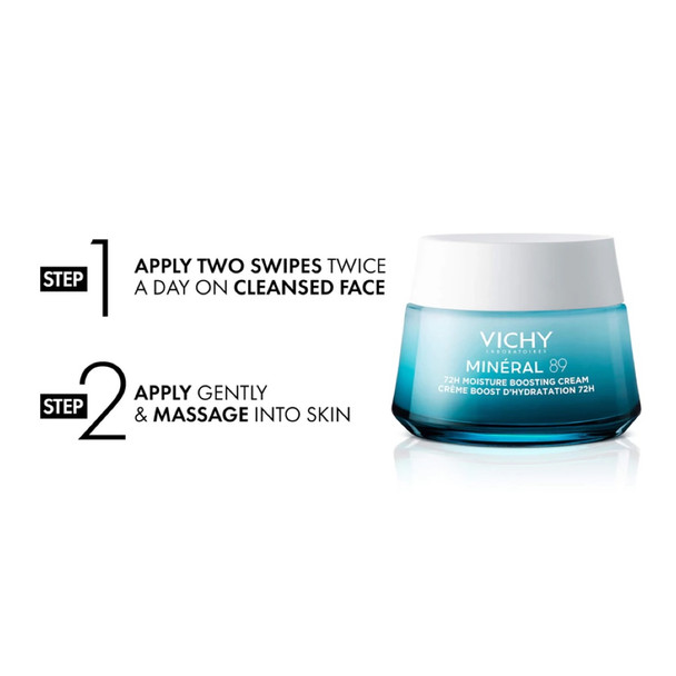 Vichy Minéral 89 72H Light Boosting Cream 50 ml