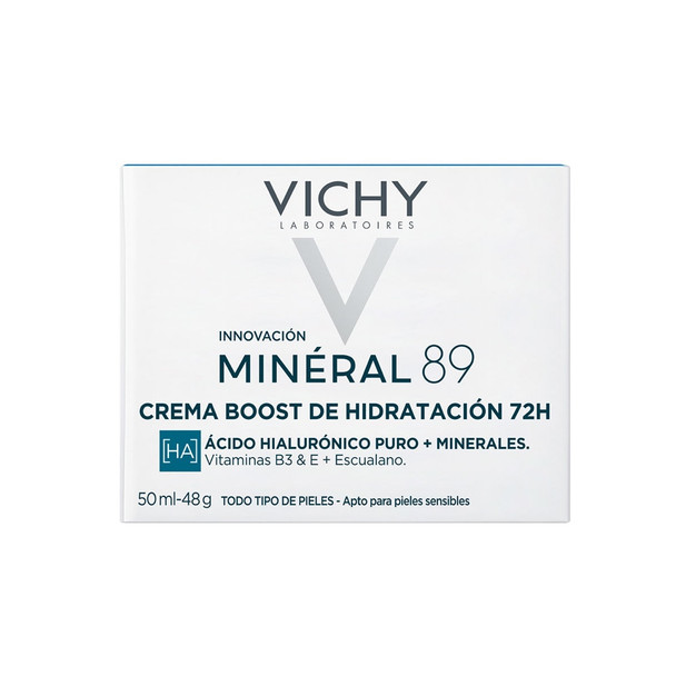 Vichy Minéral 89 72H Light Boosting Cream 50 ml