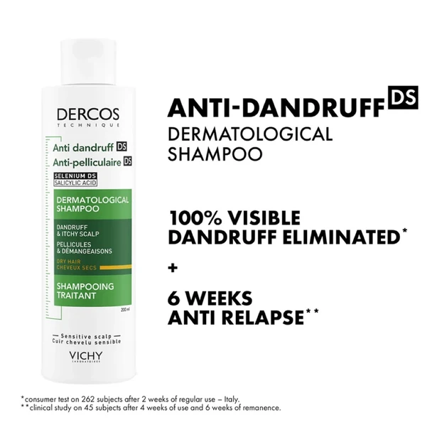 Vichy Dercos Technique Anti-Dandruff Shampoo 200 ml