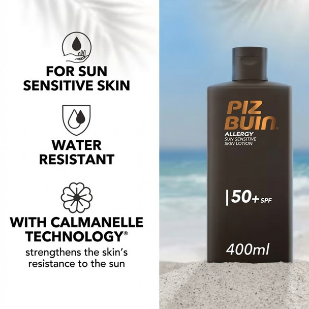 Piz Buin Allergy Sun Lotion SPF50+ 400 ml