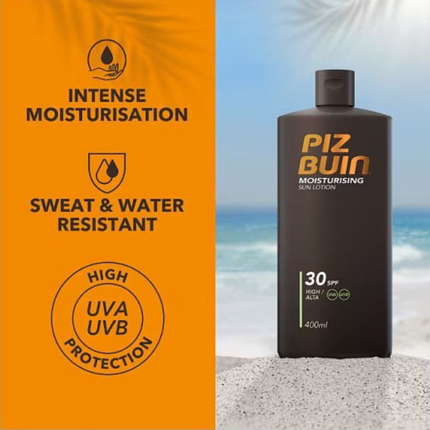 Piz Buin Moisturising Sun Lotion SPF30 400 ml