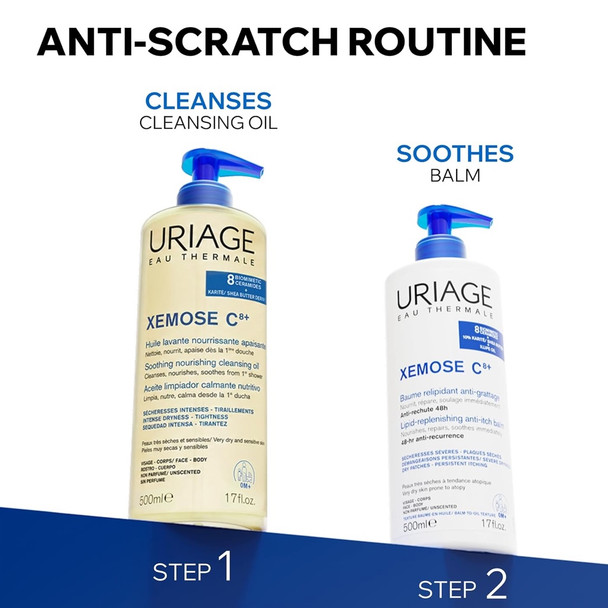Uriage Xémose C8+ Anti-Itch Cleansing Oil 1 L