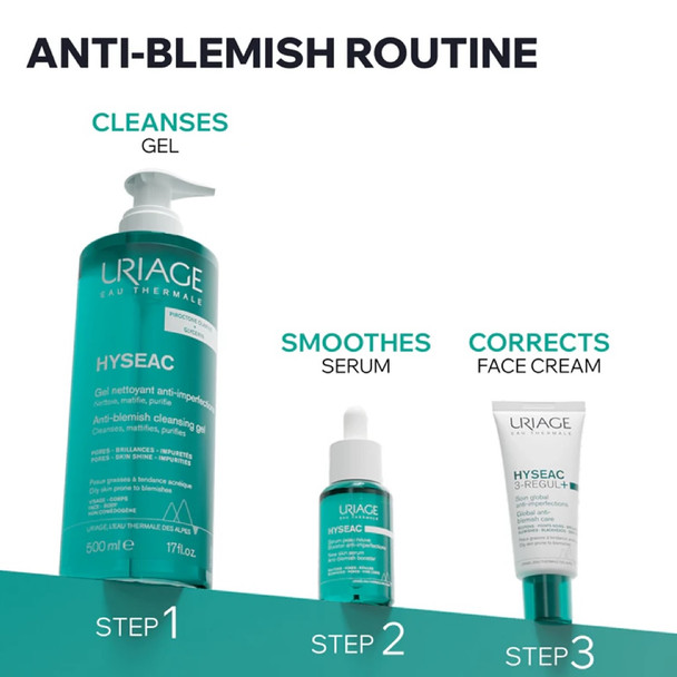 Uriage Hyséac Cleansing Gel 500 ml