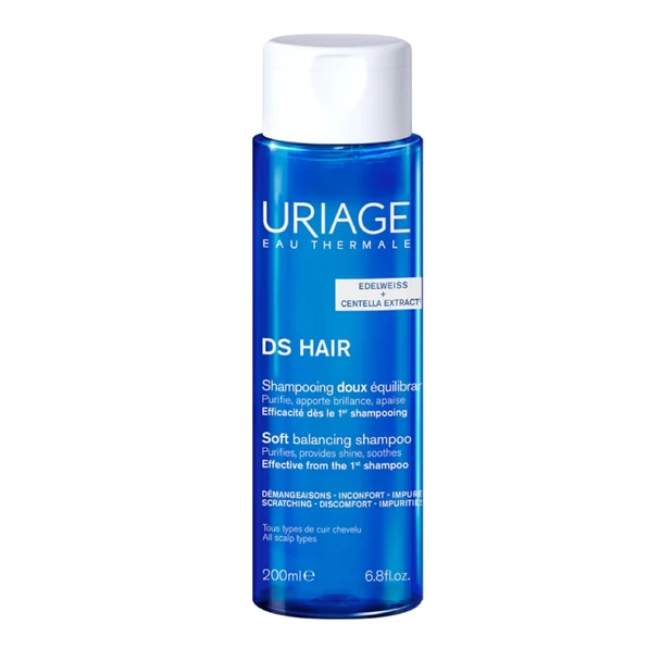 Uriage DS Hair Soft Balancing Shampoo 200 ml