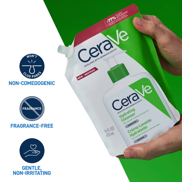 CeraVe Hydrating Cleanser Refill 473 ml