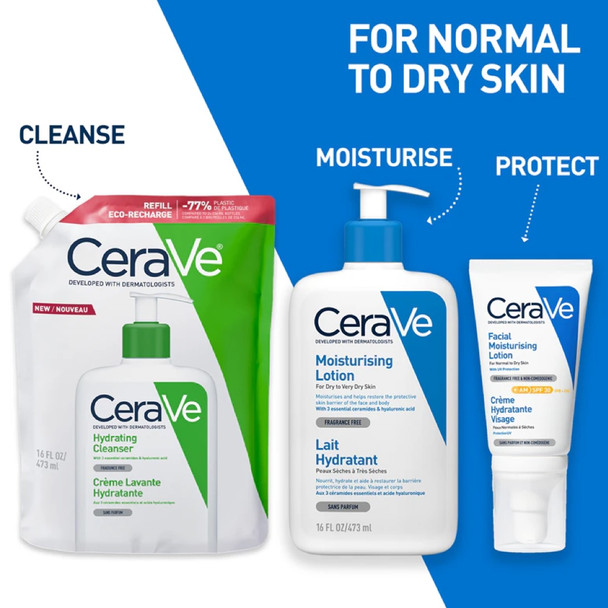 CeraVe Hydrating Cleanser Refill 473 ml