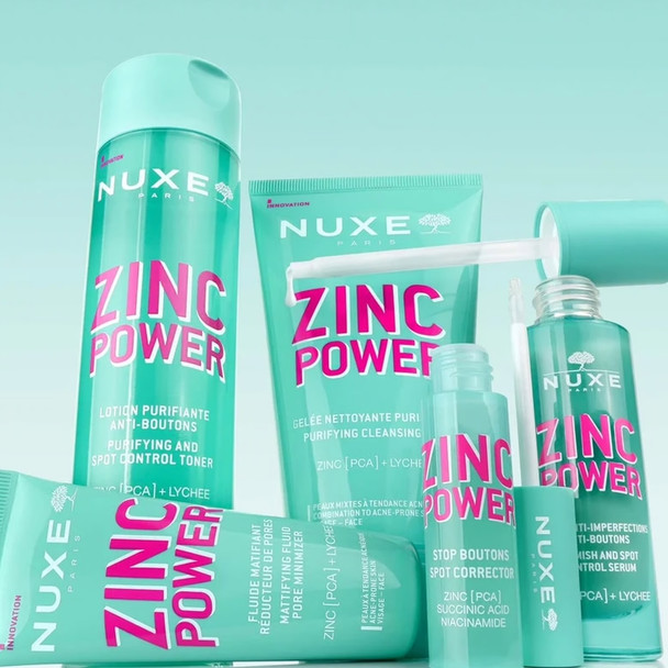 Nuxe Zinc Power Purifying Cleansing Gel 400 ml