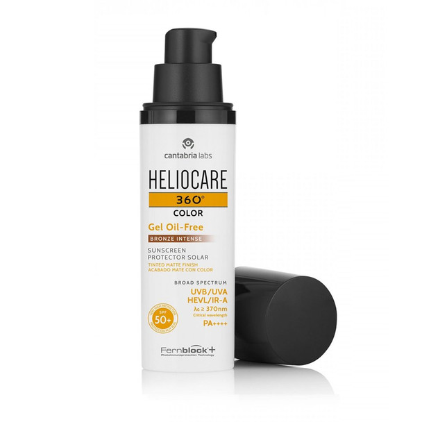 Heliocare 360 Color Gel Oil Free Bronze Intense SPF50