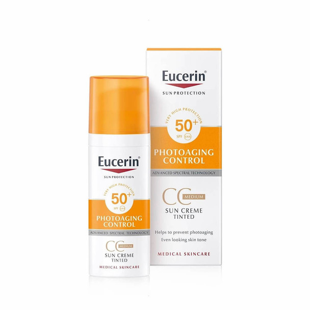 Eucerin Sun Photoaging Control Tinted Gel Cream Medium SPF50 50ml