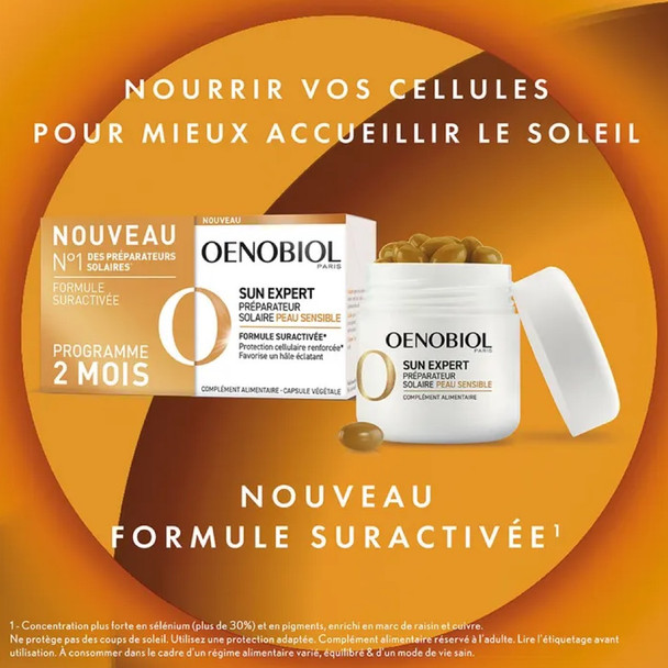 Oenobiol Sun Sensitive Skin Preparer 2 x 30 Capsules