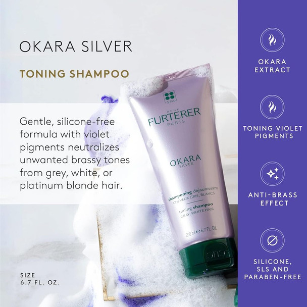 Rene Furterer Okara Silver Soft Shampoo 200ml