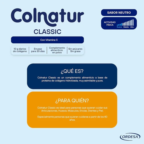 Colnatur Classic Neutral Flavor 300g