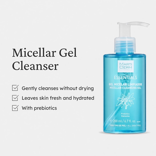Martiderm Essentials Micellar Cleansing Gel 200ml
