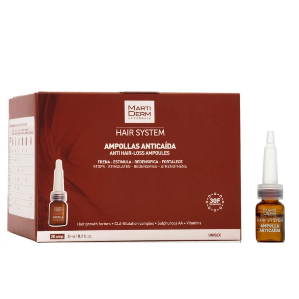 Martiderm Hair System Anti Hair-Loss 28 ampoules