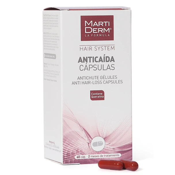 Martiderm Hair System Anti Hair-Loss 60 caps