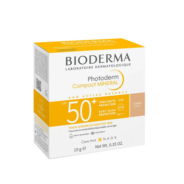 Bioderma Photoderm Max Mineral Compact Tinted Claire SPF50+ 10gr