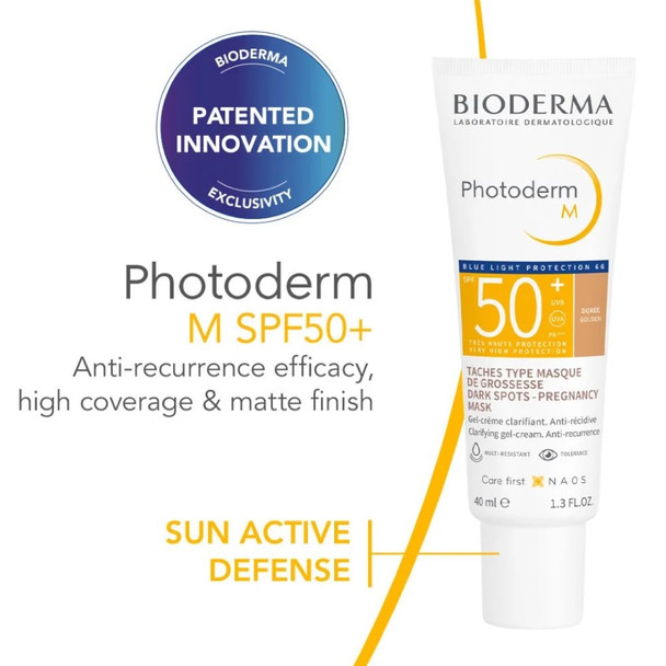 Bioderma Photoderm Max SPF50+ Tinted Aquafluid Golden 40ml