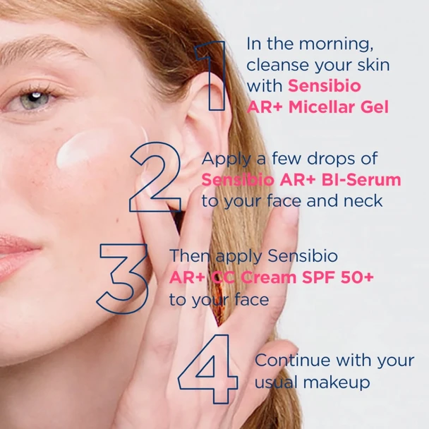 Bioderma Sensibio AR BB Cream Light FPS30 40ml