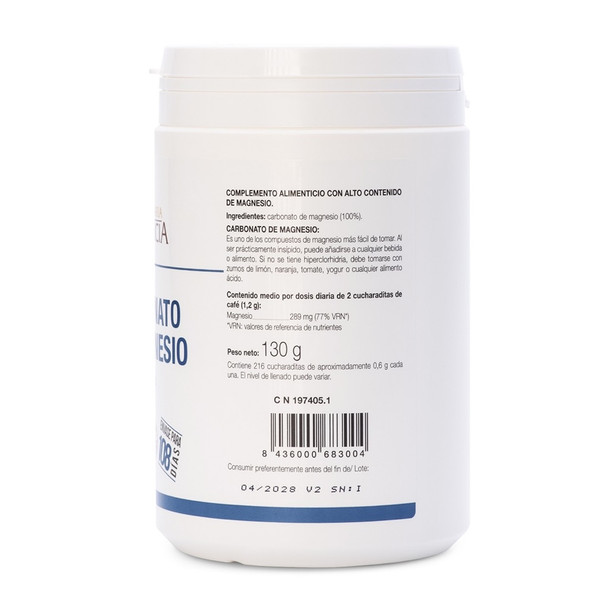 Ana Maria Lajusticia Carbonato de Magnesio 130g