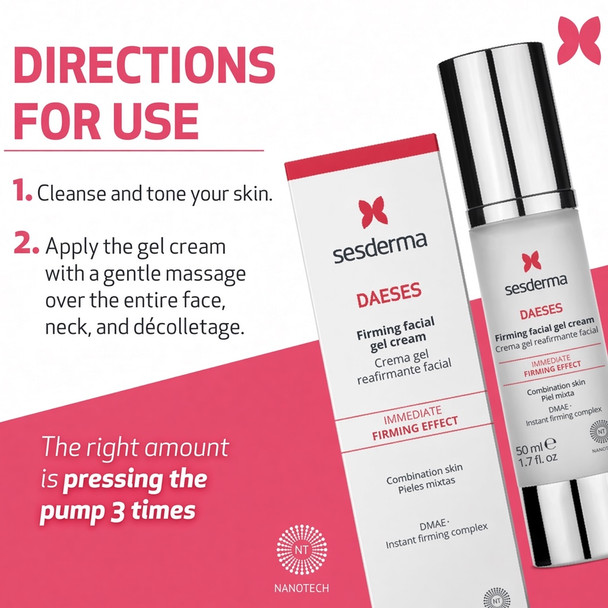Sesderma Daeses Firming Facial  Gel Cream 50ml