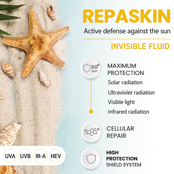 Sesderma Repaskin Invisible Fluid Sunscreen SPF50 50ml