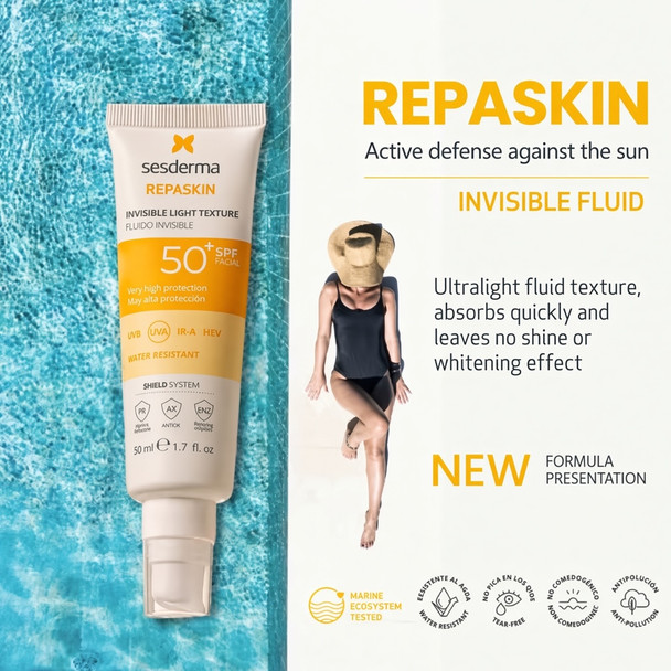 Sesderma Repaskin Invisible Fluid Sunscreen SPF50 50ml