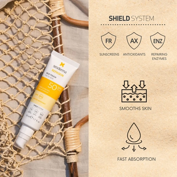 Sesderma Repaskin Silk Touch Sunscreen SPF50 50ml