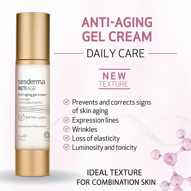 Sesderma RetiAge Anti-Aging Gel Cream 50ml