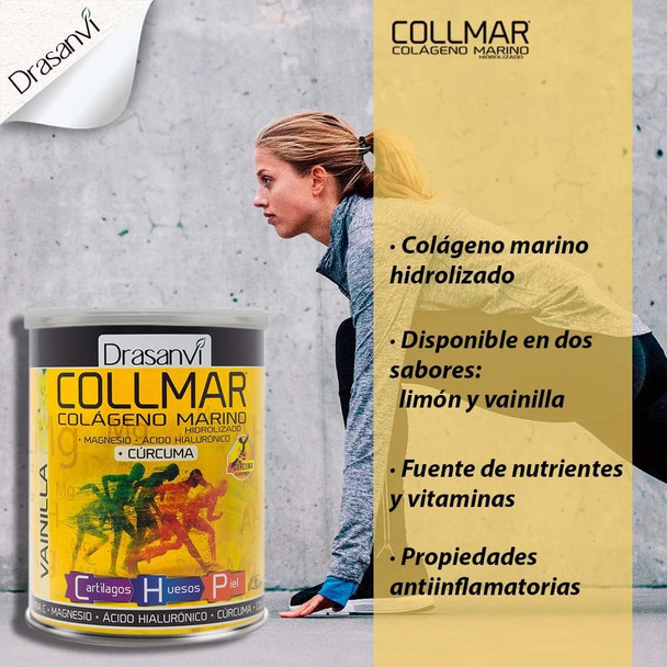 Collmar Magnesium Vanilla flavor 300g