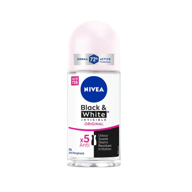 Nivea Black & White Invisible Original Roll-On 50 ml