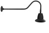 GN2LED13NST11B Decorative 577 Lumens Gooseneck 13W 4000K 35 Inches Arm Straight