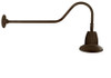 GN2LED13YSST11BWN Decorative 514 Lumens Gooseneck 13W 3000K 35 Inches Arm Straight