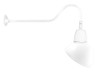 GN2LED26NSADW Decorative 1461 Lumens Gooseneck 26W 4000K 35 Inches Arm