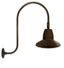 GN3LED26YSSTBWN Decorative 1262 Lumens Gooseneck 26W 3000K Up Curve 30 Inches