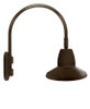 GN4LED26NSSTBWN Decorative 1319 Lumens Gooseneck 26W 4000K 20 Inches High