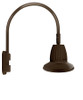 GN5LED13NSST11BWN Decorative 577 Lumens Gooseneck 13W 4000K Pole 20 Inches High